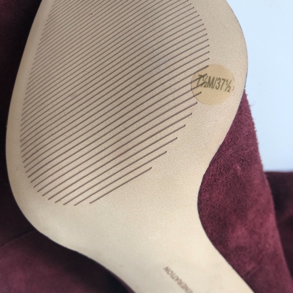 NEW!! BCBGeneration Valor Stiletto Boot, Cognac Suede 7.5 - Picture 4 of 6